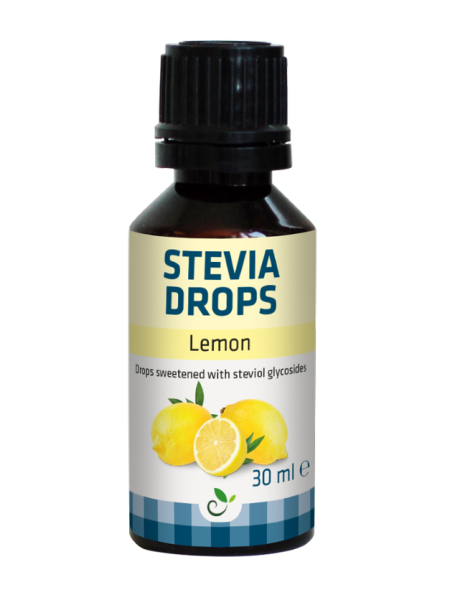 Sukrin Stevia Drops Lemon 30ml