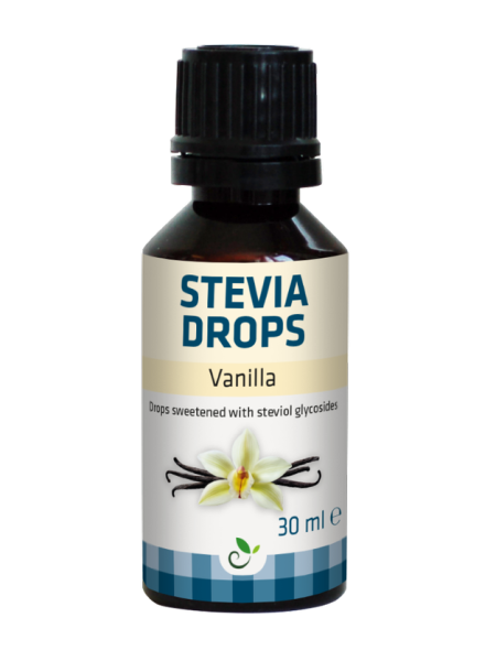 Sukrin Stevia Drops Vanille 30ml