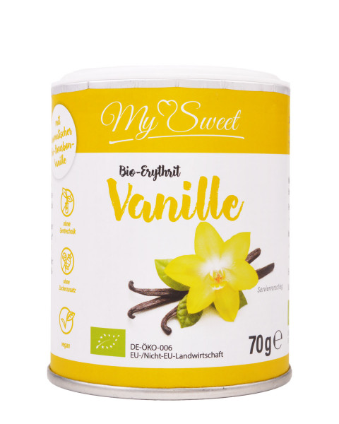 My Sweet Organic Erythritol Vanilla, 70g