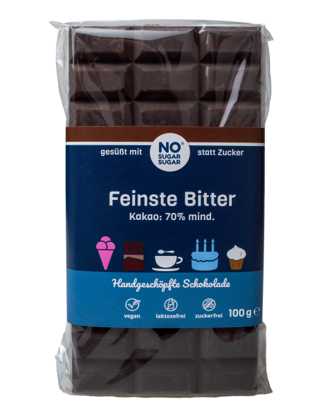 Feinste Bitter Schokolade, 100g