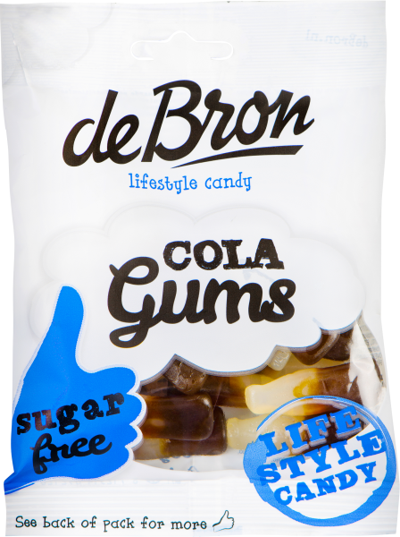 De Bron Cola Gums 100g